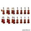 Sell Cashew-Painted Flamed Violin thumbnail-1