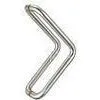Round Tube Large Glass Door Handle / Stainless Steel Internal Door Handles thumbnail-1
