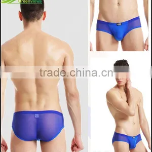 Cotton Spandex Printing Men Boxer Comfortable and Breathable Men Mesh Underwear Men Boxer Briefs thumbnail-1
