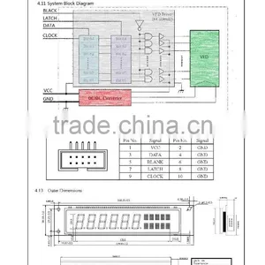 VFD Module(Vacuum Fluorescent Display Module) thumbnail-6