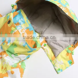 Yellow Ski Jacket Colorful Ski Jackets Active Snowboard Jacket thumbnail-6