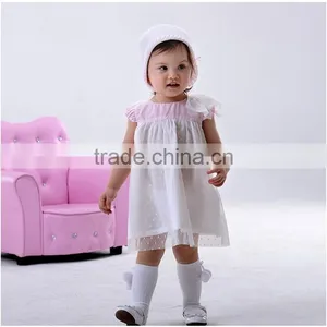 Fashion Yarn Childrens Boutique Dress Sleeveless Kids Clothes Toddler Girl Dress thumbnail-3