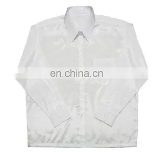 Lofbaz Men Casual Camp Work Everyday Button Down Plain Long Sleeve Shirts thumbnail-4