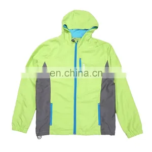 2017 Hot Sale Fashion Waterproof Breathable Rain Jacket thumbnail-1