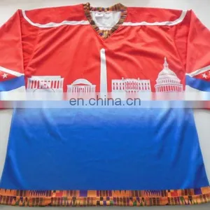 Team Set Hockey Jerseys Usa Custom Reversible Ice Hockey Jerseys China thumbnail-4