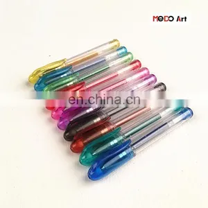 Attractive Plastic Portable 20 Colors Glitter Mini Gel Pen Pack for Office and School Use thumbnail-1
