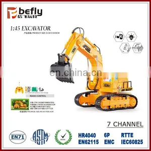 7 Channel rc Construction Toy Trucks Excavator Wholesale thumbnail-1