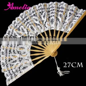 Assorted Colors Ladies Japanese Hand Fans thumbnail-3