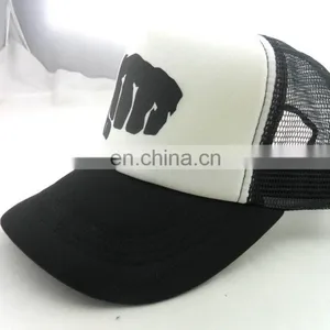 Black and White Trucker 100% Cotton Caps Hats Hat Cap thumbnail-1