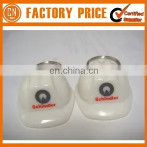 Popular Sale Promotional Bottle Cap Safety Helmet Keychain With Privated Logo Printed thumbnail-2