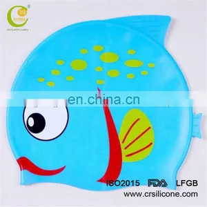 New Universal Adult Flexible Durable Silicone Elasticity Swim Cap Swimming Hat thumbnail-4