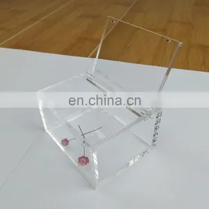 Custom Made Small Clear Acrylic Boxes With Lids Wholesale thumbnail-1