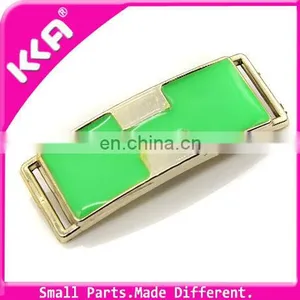 Golden Bowkont Plastic Woman Shoes Buckle Decration thumbnail-2