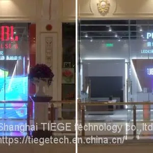 Adhesive Led Display Screen/transparent/ Glass Window/lightning thumbnail-1