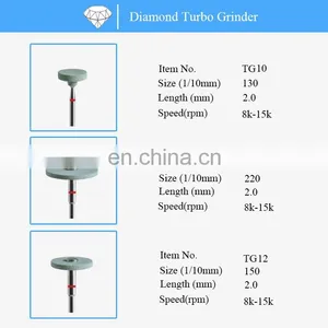 Dental Diamond Zirconia Ceramic Polishing Turbo Grinder thumbnail-4