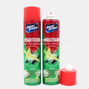 TOPONE Brand OEM 600ml Household Product Insecticide Aerosol Spray thumbnail-1