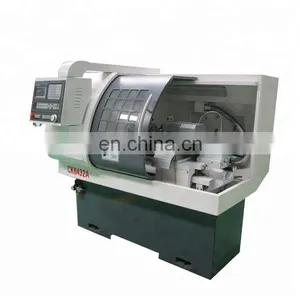 CK6432 Gang Tool Cheap Horizontal Educational Cnc Lathe Machine thumbnail-3