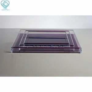 Wholesale Sale Acrylic Serving Trays, Melamine Tray, Bath Tray thumbnail-1