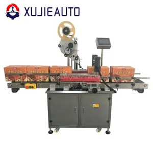 Automatic Carton Box Top Side Sticker Sealing Labeling Machine thumbnail-1