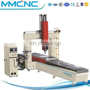 5 Axis 5D CNC Router Machining Center for Cutting,milling Drilling Holes,grooves on Fiberglass,solid Wood,plastic thumbnail-2