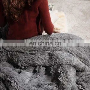 Throw Twin Double Sided 100% Polyester Travel PV Fleece Blanket thumbnail-4