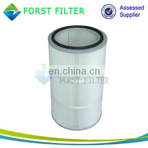 Industrial Micron Pleated Air Cartridges Filter With Gasket Seal thumbnail-2