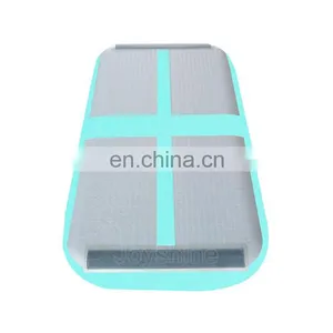 Mint Green Inflatable Air Track Set Gymnastics Training Mat With Air Pump thumbnail-5