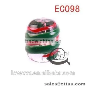 Wholesale Top Quantity Acrylic Pink Glass Round Beads EC096 (DIY) thumbnail-3