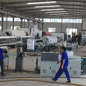 Plastic Pipe Polyethylene Pre-insulated District Heating Pipe Shell Extrusion Line 600-1200mm thumbnail-1