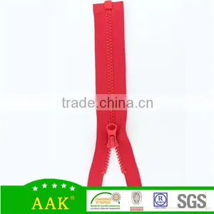 3# Delrin Zipper Open End Zipper With Hanging Paint Thumb Puller thumbnail-3