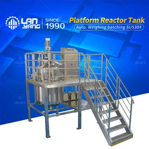 Guiling Paste Equipment, Feeding Machine, Quantitative Vacuum Mixer, Vacuum Heating Reactor, Sealed Emulsifier thumbnail-2