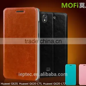 MOFi Mobile Phone Case for Huawei Ascend G620, Flip Leather Case Cover for Huawei G620s thumbnail-1