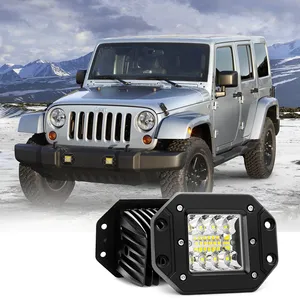 Offroad Light Accessories 4x4 5 Inch Car Bumper Flush Mount LED Pods Combo Beam Cube Light for Jeep Ford Off Road Truck thumbnail-1