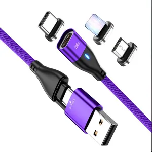 New Arrival High Quality Customized 6 in 1 100W PD Charger Adapter USB Type C Cable Charger With LED Indicator For Laptop Phones thumbnail-1