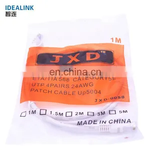 Network System Used Free Sample CCA Network Cable Cat 5e Patch Cable , Cat5 Patchcord thumbnail-5