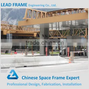 High Strength Light Type Steel Structure Toll Station thumbnail-5