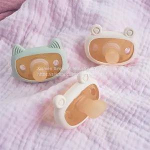 Factory Best Silicone Pacifier Silicone Baby Pacifier Safe thumbnail-1
