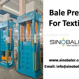 Bale Press for Textiles, Textile Bale Press Machine For Sale – SINOBALER thumbnail-1