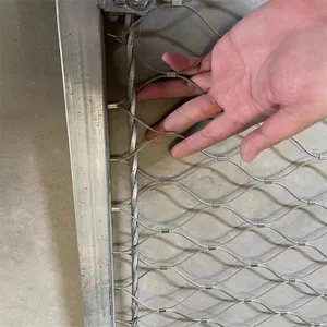 The Zoo Cage Protective Net, the Stainless Steel Rope Net Pocket, the Lampshade Stainless Steel Rope Net Pocket thumbnail-1