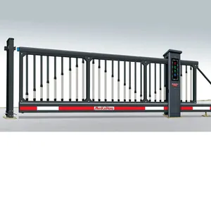 Intelligent Segment Sliding Door Segmented Sliding Door Remote Control Electric Retractable Door thumbnail-2