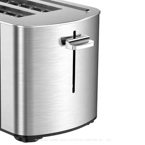 Tenfly Stainless Steel Toaster Factory Custom, Home Use 2 Slices Bread Toaster, Touch Screen Breakfast Sandwich Maker thumbnail-2