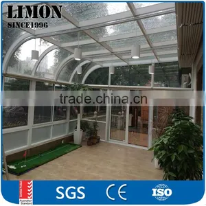 Metals Aluminum Sunroom With Aluminium Profile for Glass Roof thumbnail-1