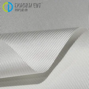 White GRS Woven PU Coated 750D FDY Twill RPET 100% Recycled Polyester Oxford Fabric for Outdoor Bags Tents Shoes & Toys thumbnail-4