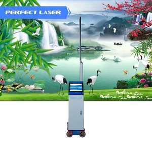 Perfect Laser H-Shaped 3D Vertical Direct To Mural Wall Inkjet Printer Painting Machine thumbnail-1