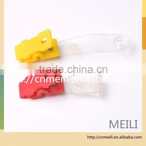 Plastic Badge ID Card Holder Clip With Strap thumbnail-2