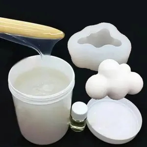 Two Component Platinum Cured RTV Silicone Rubber 20A Shore Hardness for Cement Molds thumbnail-1
