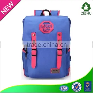 Canvas School Backpack Rucksack Teenagers Backpack thumbnail-1