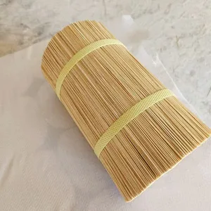 Chinese Cheap Price Bulk Incense Bamboo Stick 1.3mm Raw Material Agarbatti Incense Stickc Bamboo Sticks for Agarbatti thumbnail-2
