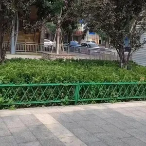 Stainless Steel Imitation Bamboo Guardrail Garden Vegetable Farm Courtyard Fence thumbnail-4