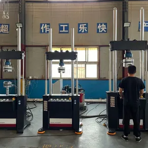 HST-HFT100B 100kN Electro-hydraulic Servo Dynamic Static Fatigue Testing System 100kN Fatigue Testing Machine thumbnail-4